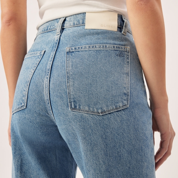 DL1961 Zoie Wide Leg Relaxed Vintage Size 26 Sample - Picture 16 of 16